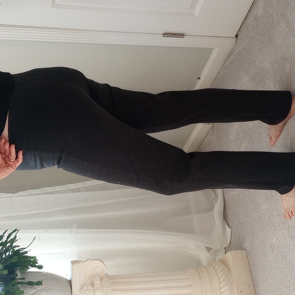 Chico's Charcoal Knit Pants - Picture 2 of 6